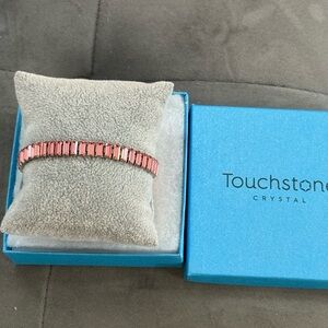 Touchstone Crystal LUXE LIGHT ROSE Bracelet 2274B